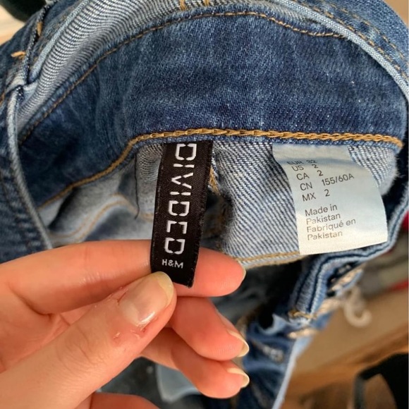 Divided denim romper - Picture 2 of 2